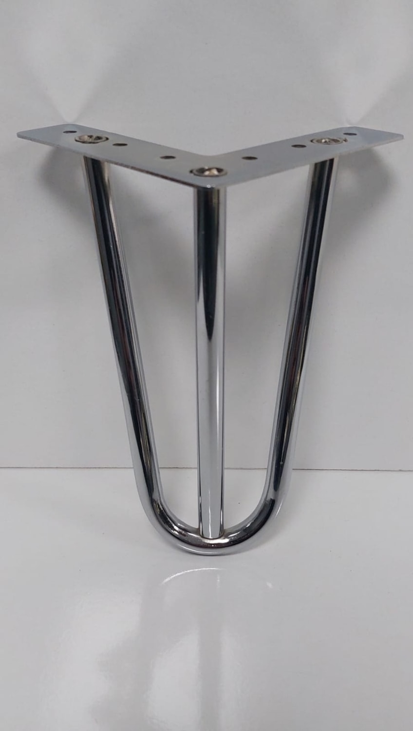 Mil Model 20 cm Krom Metal Mobilya Ayağı