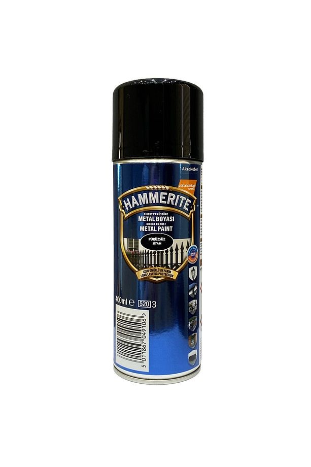 Hammerite Direkt Pas Üstü Pürüzsüz Sprey Metal Boyası 400 ml