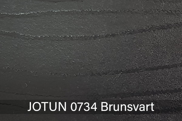 JOTUN Brunsvart 734 Demidekk Ultimate Fönster Ahşap Boyası 1 kg