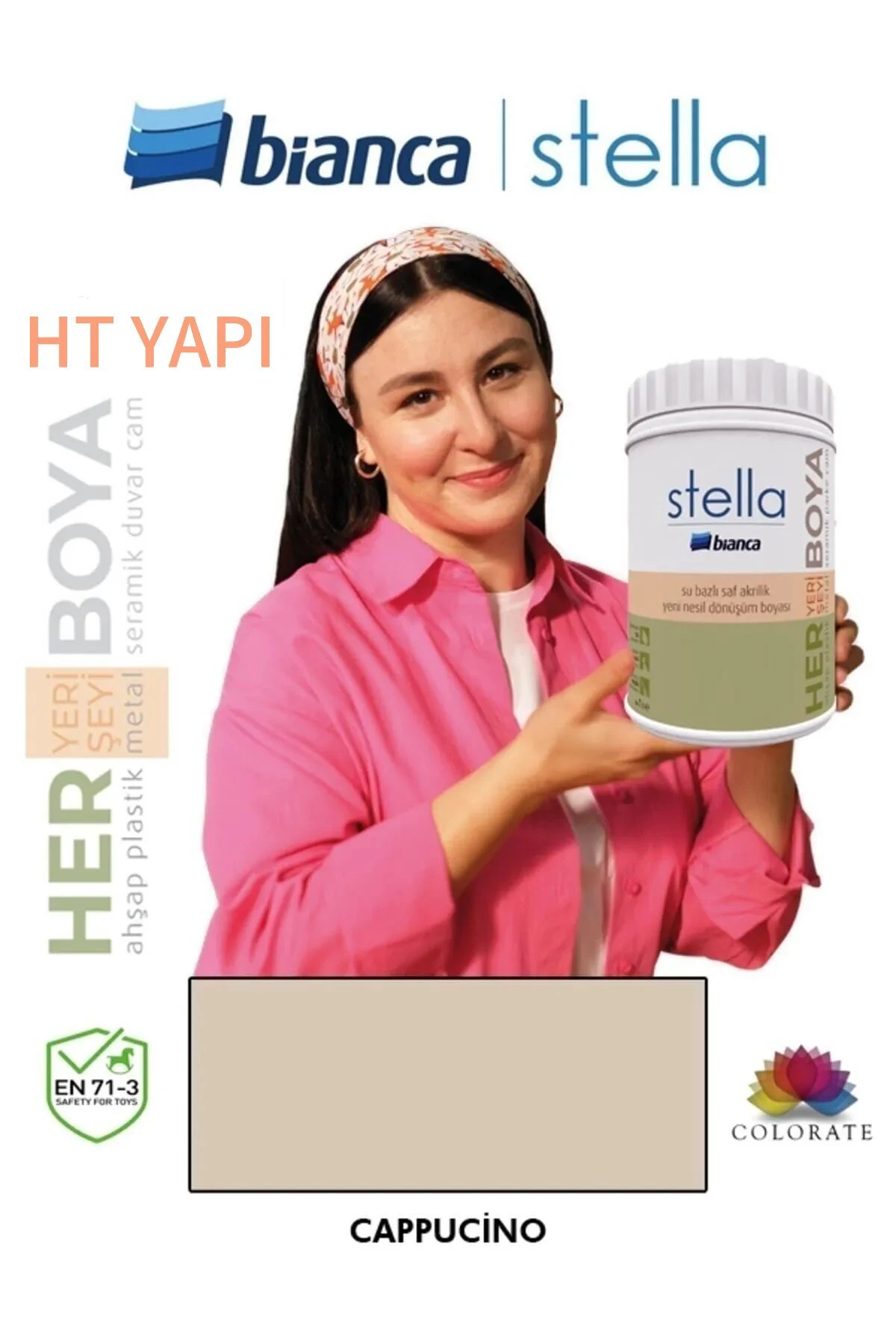 Stella su bazlı saf akrilik yeni nesil dönüşüm boyası