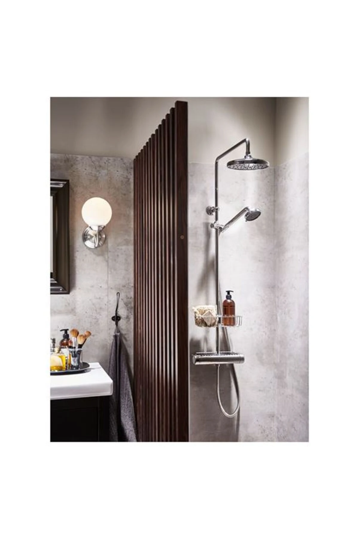 VOXNAN, termostatik duş seti, krom kaplama