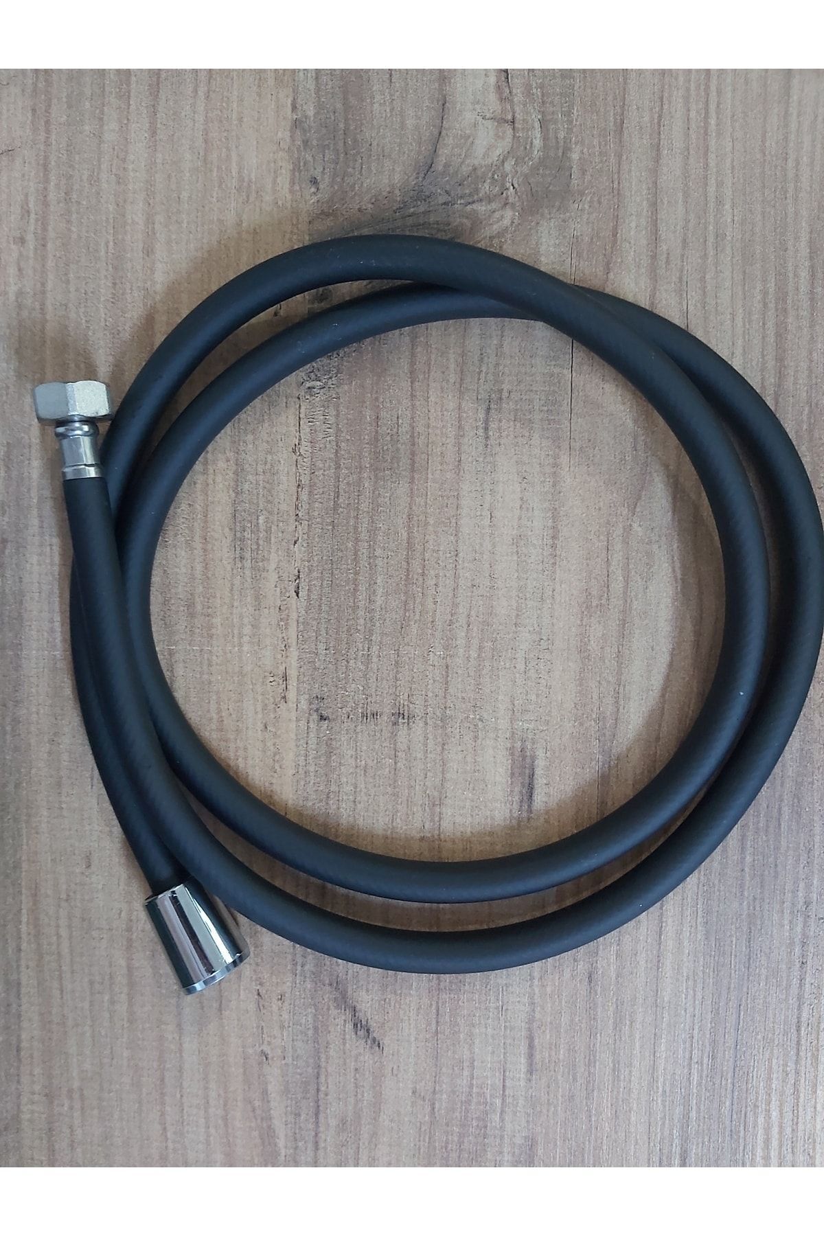 Siyah Pvc Duş Hortumu 150 Cm Esnek Ve Patlamaya Dayanıklı - 5 Yıl Garantili %100 Yerli Üretim