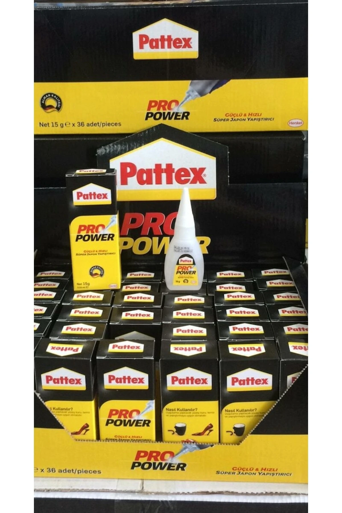 Pattex Pro Power Japon Yapıştırıcı 5 Adet
