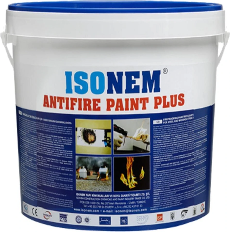 Antifire Paint Plus 120 Dk Yangına Dayanıklı Boya 10 kg Beyaz