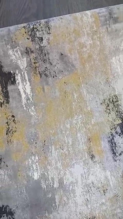 Eskitme Desenli Gold Duvar Kağıdı