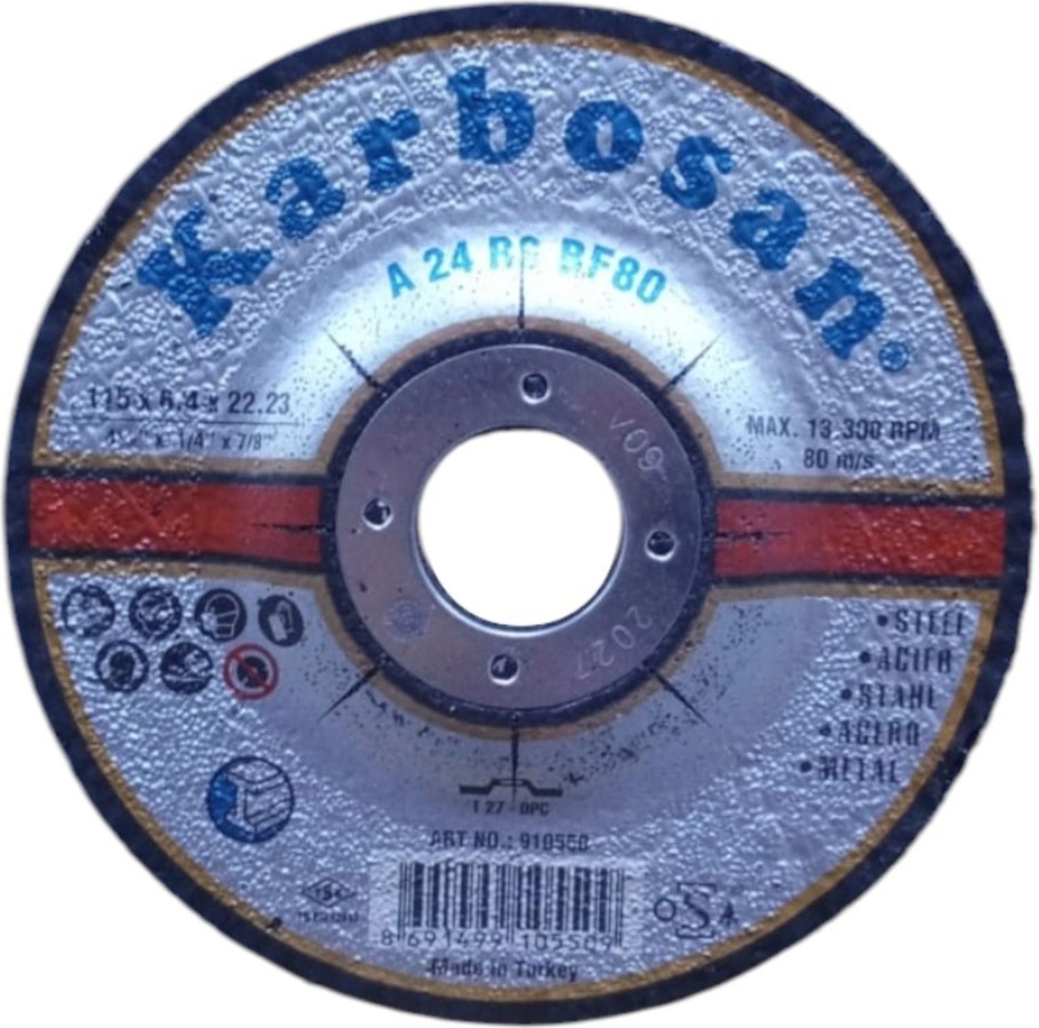 KARBOSAN 910550 Nk Flex Taşlama 115X6.4X22