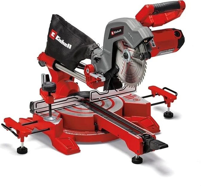 Pistonlu Gönye Testere Tc-Sm 216 (1.600 W, Döner Masa, Lazer, Sol+Sağ Destekler, Yüksek Kaliteli Sert Metal Testere Bıçağı Dahil) - 4300380