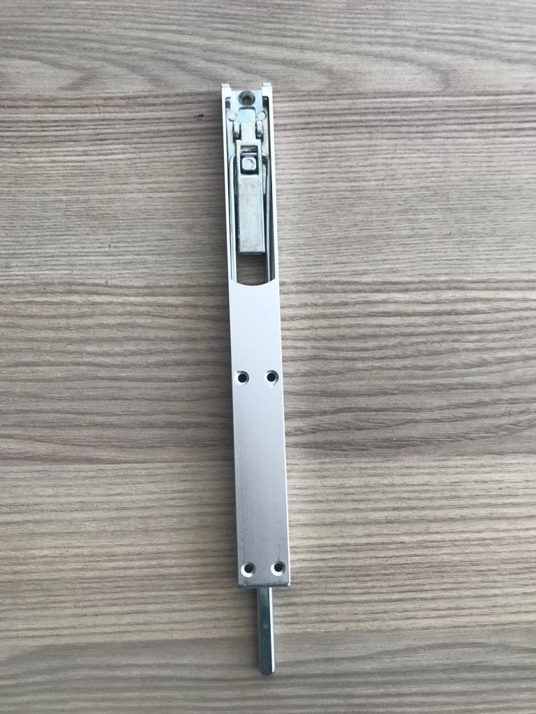 Alüminyum Aldoks Merpo Sürgü (Savio) Mat Eloksal Uzunluğu 21,5 cm Genişlik 2,2 cm Kalınlık 1 cm
