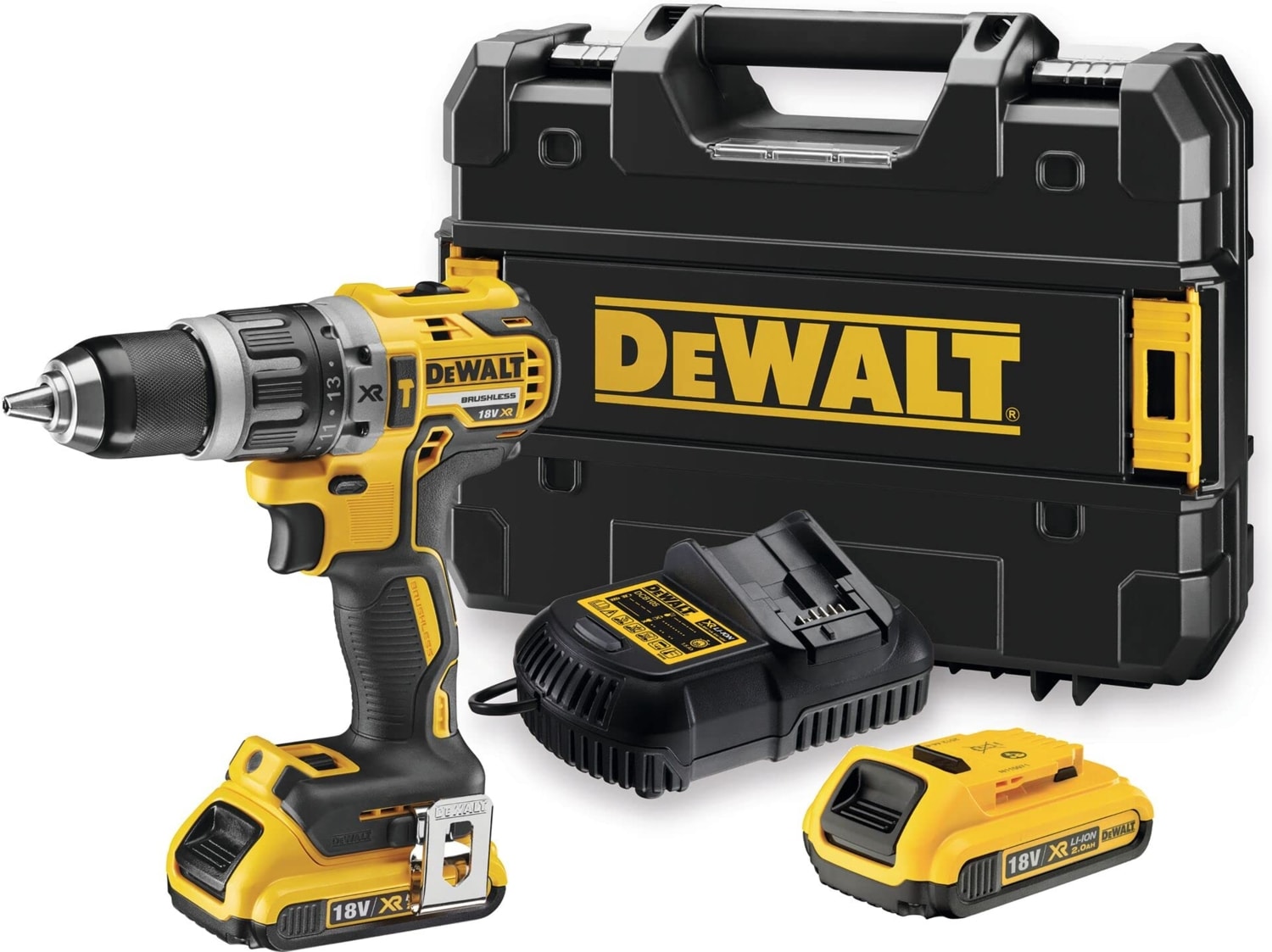 DEWALT DCD778S2T Kömürsüz Darbeli Vidalama Matkabı 18 Volt 1.5Ah