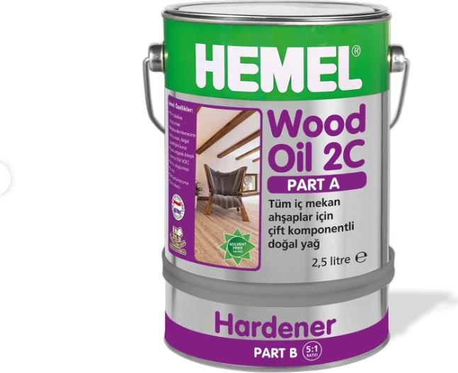 Wood Oil 2c Çift Komponentli Doğal Yağ