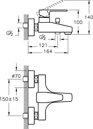 Q-Line Banyo Bataryası - A40778