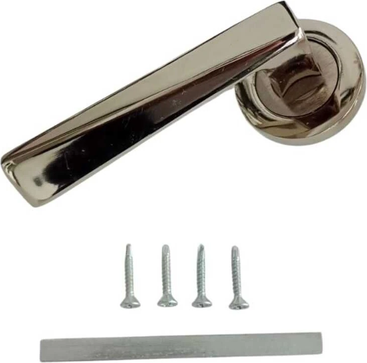 Şık Saten Çelik Kapı Kolu, Sol Çalışma, Dayanıklı ve Estetik Tasarım