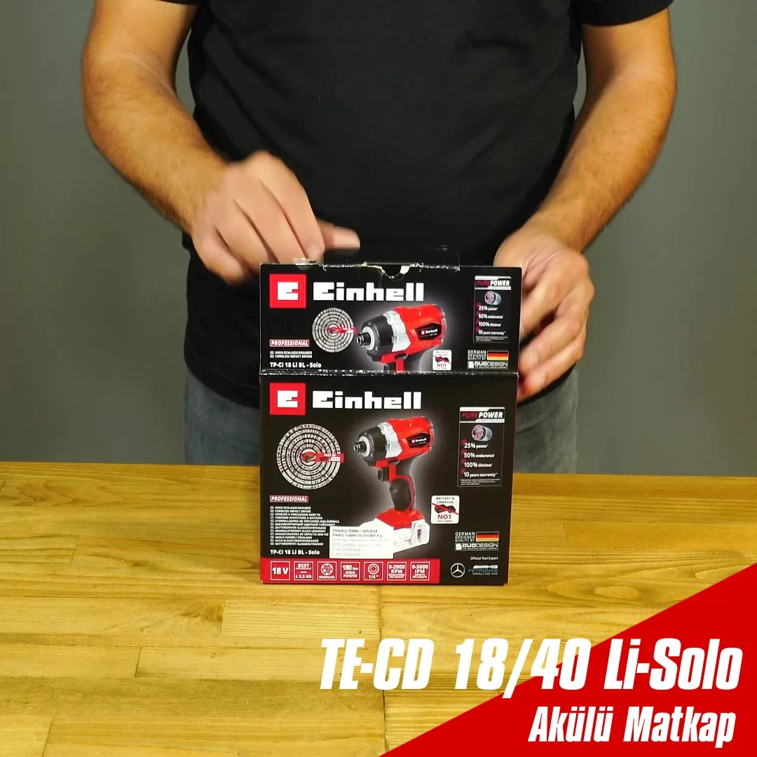 TE-CD 18/40 Li-Solo, Akülü Vidalama