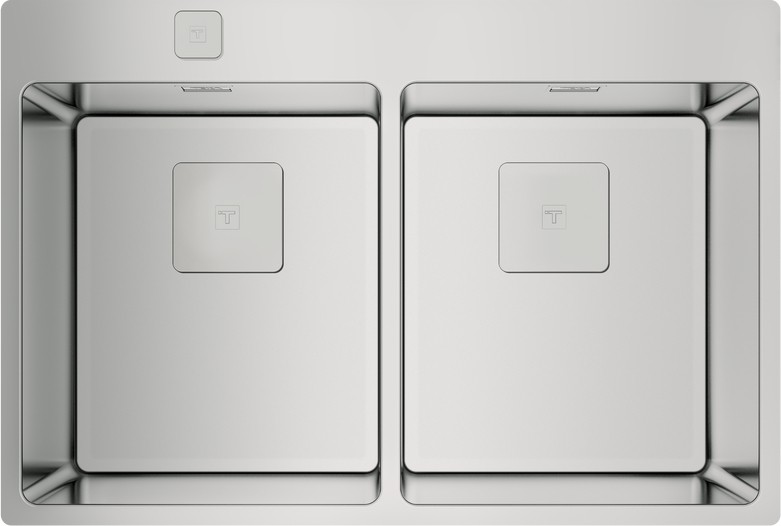 FORLINEA RS15 2B 740 Ankastre/Tezgaha Sıfır Paslanmaz Çelik 74 cm 115030011