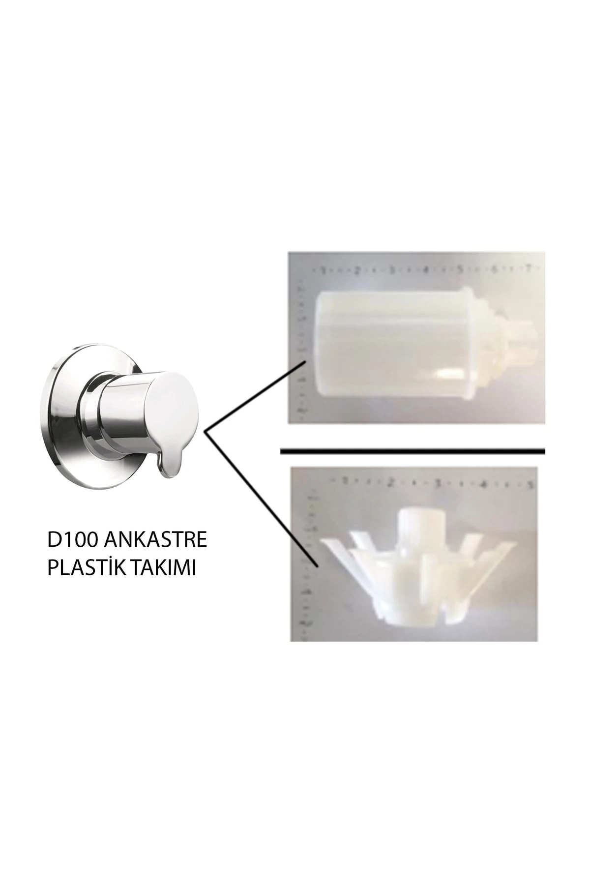 D100 Ankastre Batarya Plastik Plastik Takımı