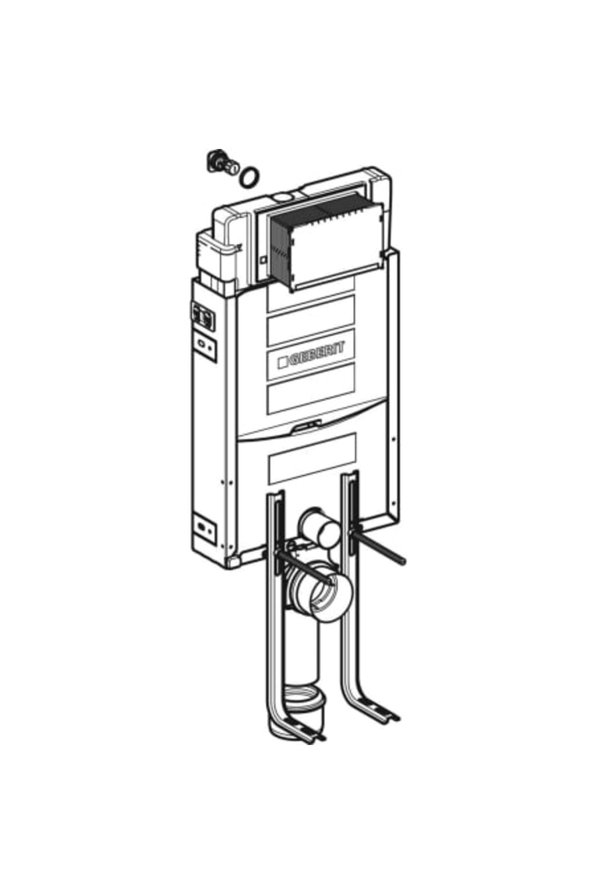 Geberıt Sigma Gömme Rezervuar Seti Dizayn 110.340.00.5