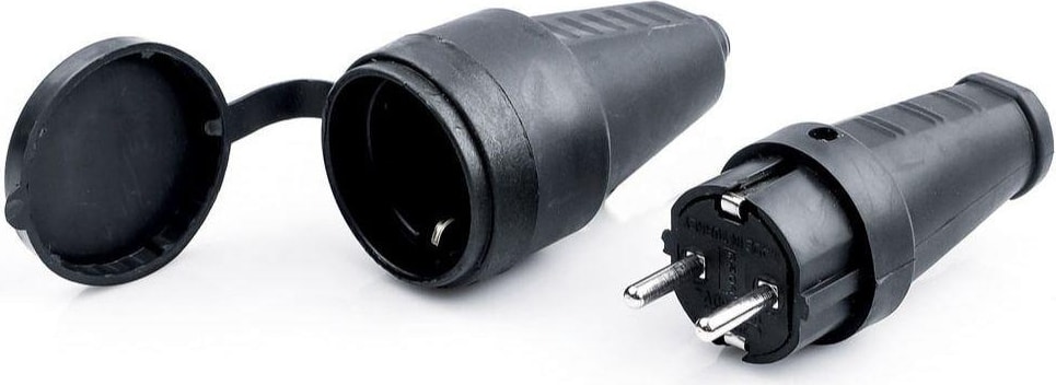 Monofaze Kauçuk Dişi Fiş (1*16A)