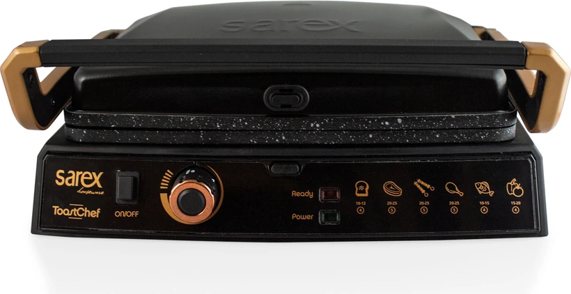 Çelik Izgara ve Tost Makinesi, Pratik ve Şık Tasarım