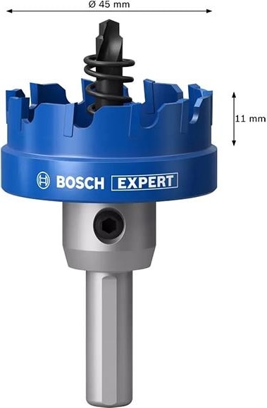BOSCH Expert 45 mm Elmaslı Inox Panç Adaptörlü 2608901428