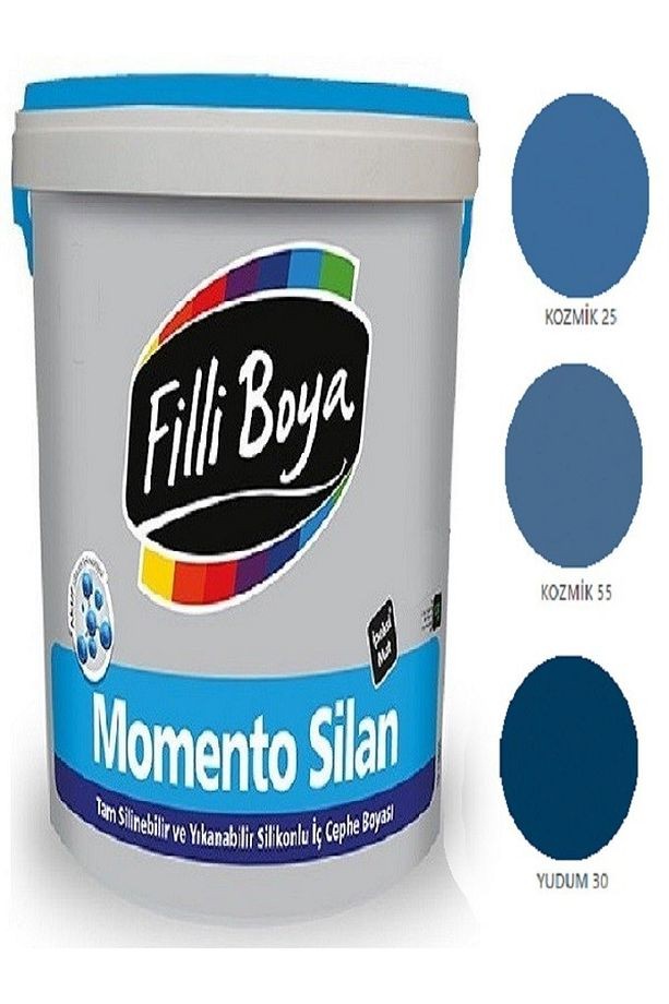 Momento Silan Tam Silinebilir Yıkanabilir Silikonlu Ipek Mat Boya 1,25lt (kozmik 25)
