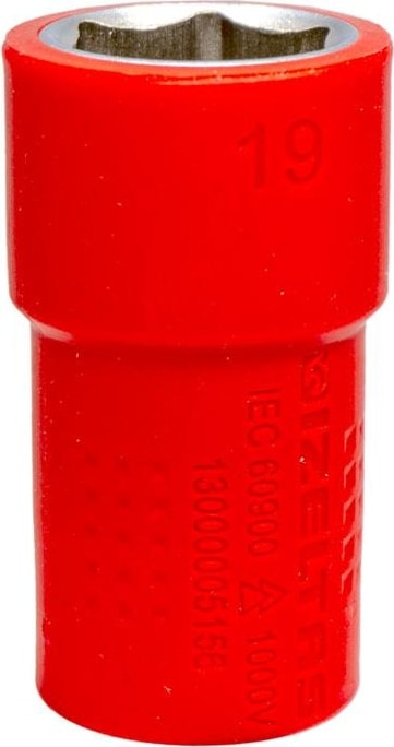 Izeltaş 13000005156 1000V Izoleli 6 Köşe 1/2" Lokma Anahtar 19 mm