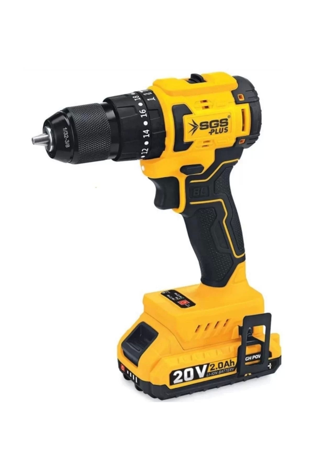 SGS 5530 Akülü Darbeli Matkap Ve Vidalama 20v 2.0 Ah.