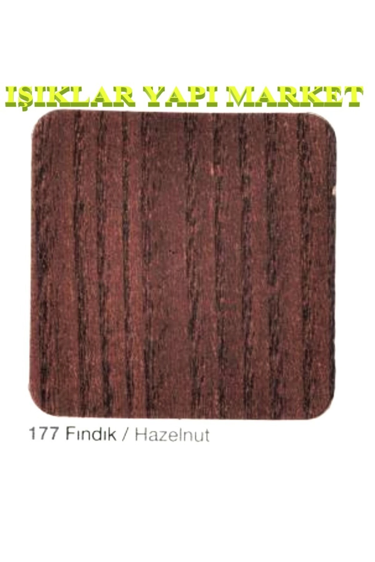 Wood&w-antiaging-ahşap Verniği-yarı Mat-su Bazlı-2,5litre (2,60KG.)-177-fındık