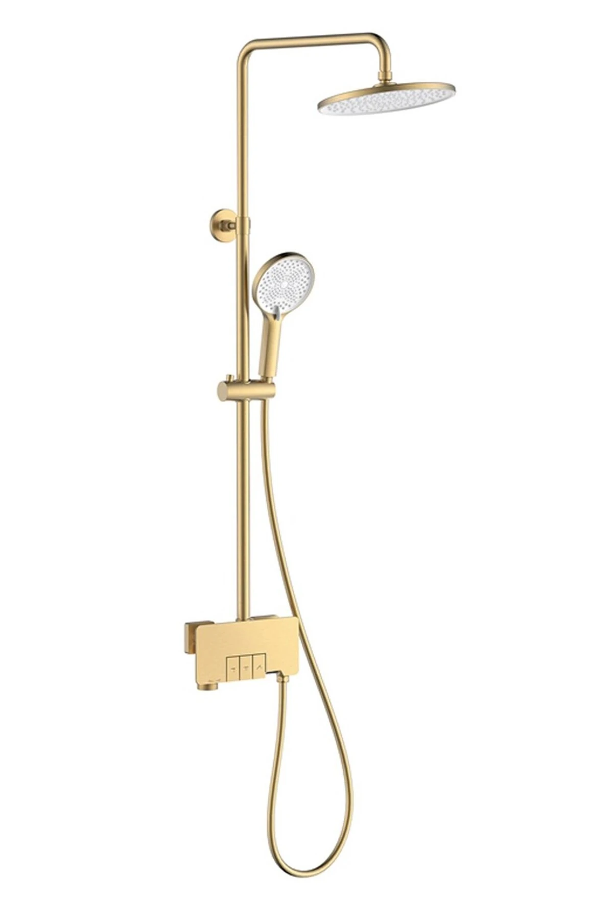 Fj-3152 Fırçalanmış Altın Duş Ünitesi Fj-3152