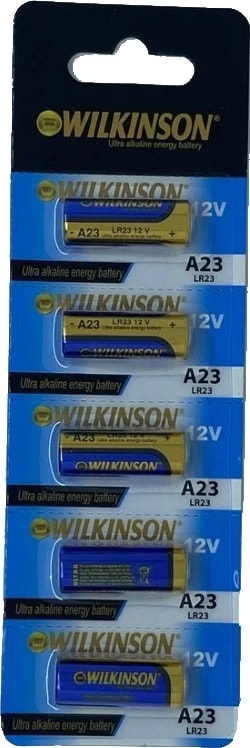 Wılkınson 23A V23GA MN21 12V Alkalin Pil Kepenk Anahtar Pili Beşli Paket