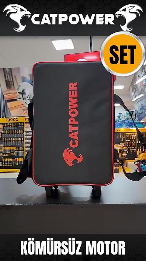 CAT POWER CATPOWER KÖMÜRSÜZ MOTOR AKÜLÜ 5'Lİ SET: GÜÇLÜ PERFORMANS, MAKSİMUM KONFOR