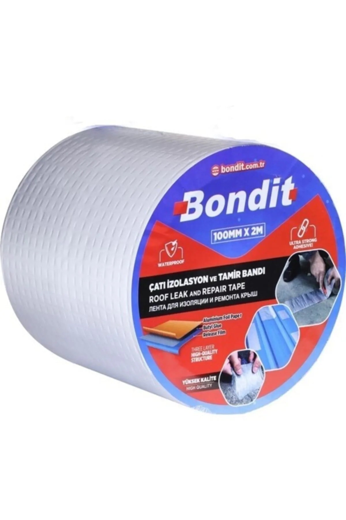 OZKUVVET ÇATI İZOLASYON VE TAMİR BANDI BONDİT 100 MM*2 M