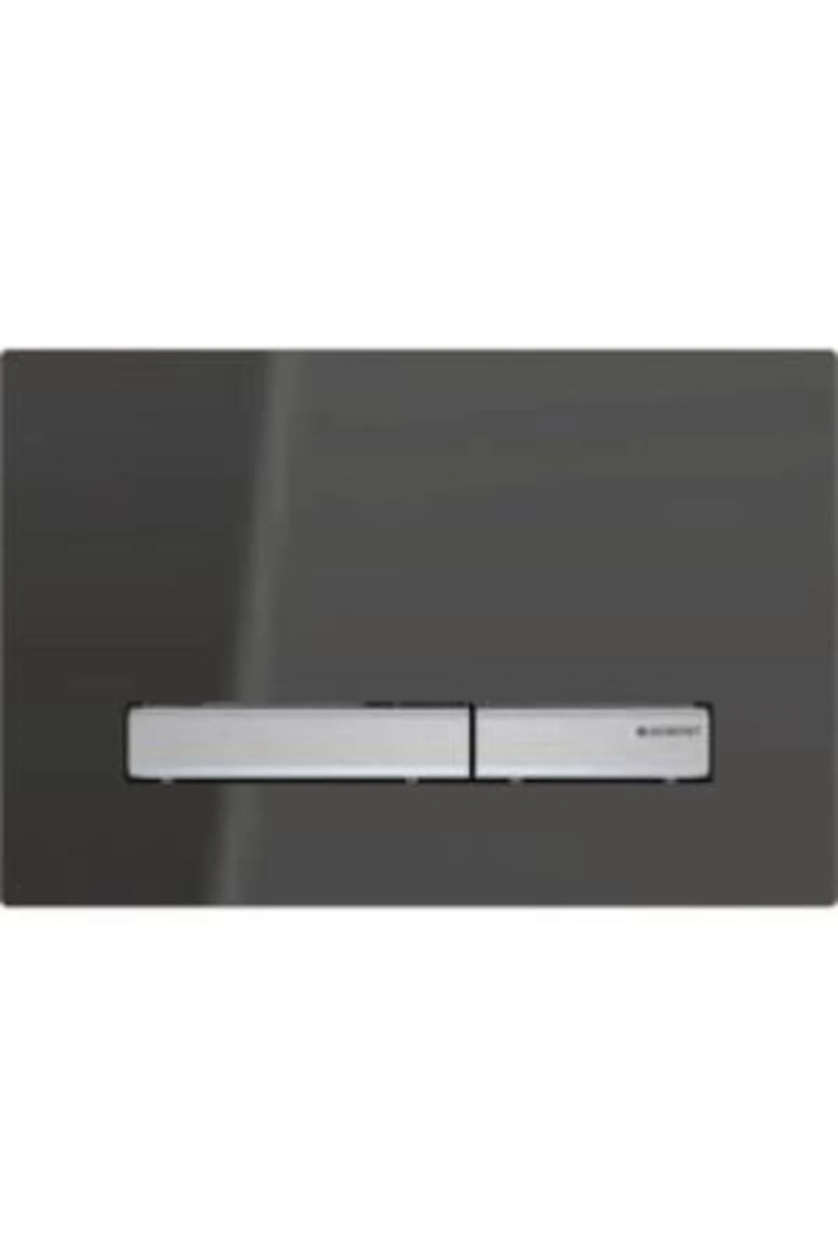 Geberit Sigma50 115.788.sd.2 Kumanda Paneli, Çift Basmalı, Füme Cam