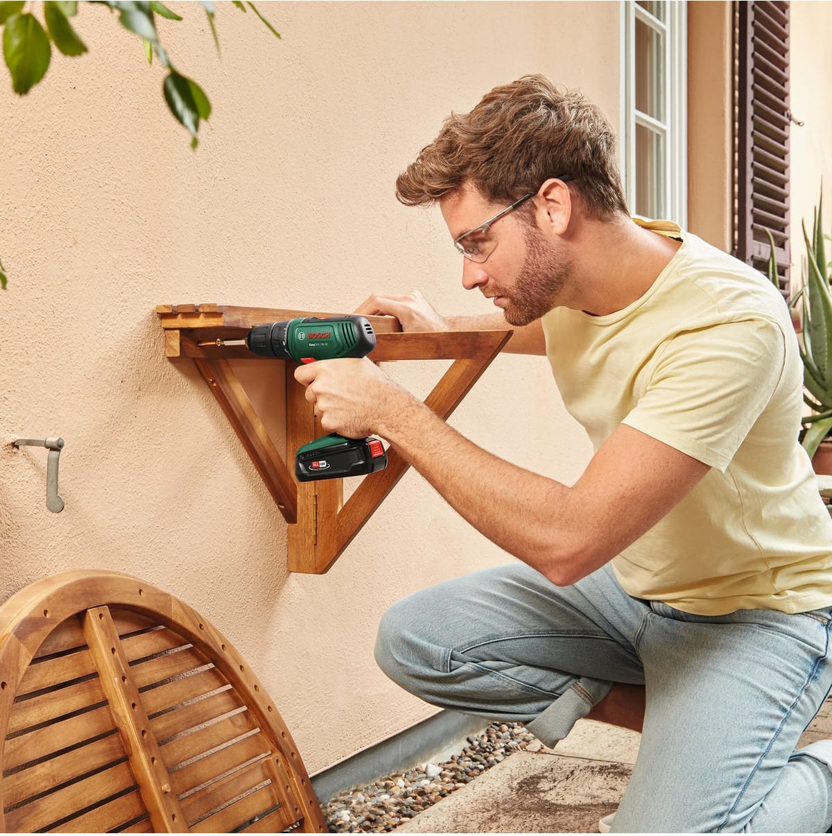 BOSCH Easydrill 18V-40 2.0AH Tek Akülü Delme Vidalama Makinesi