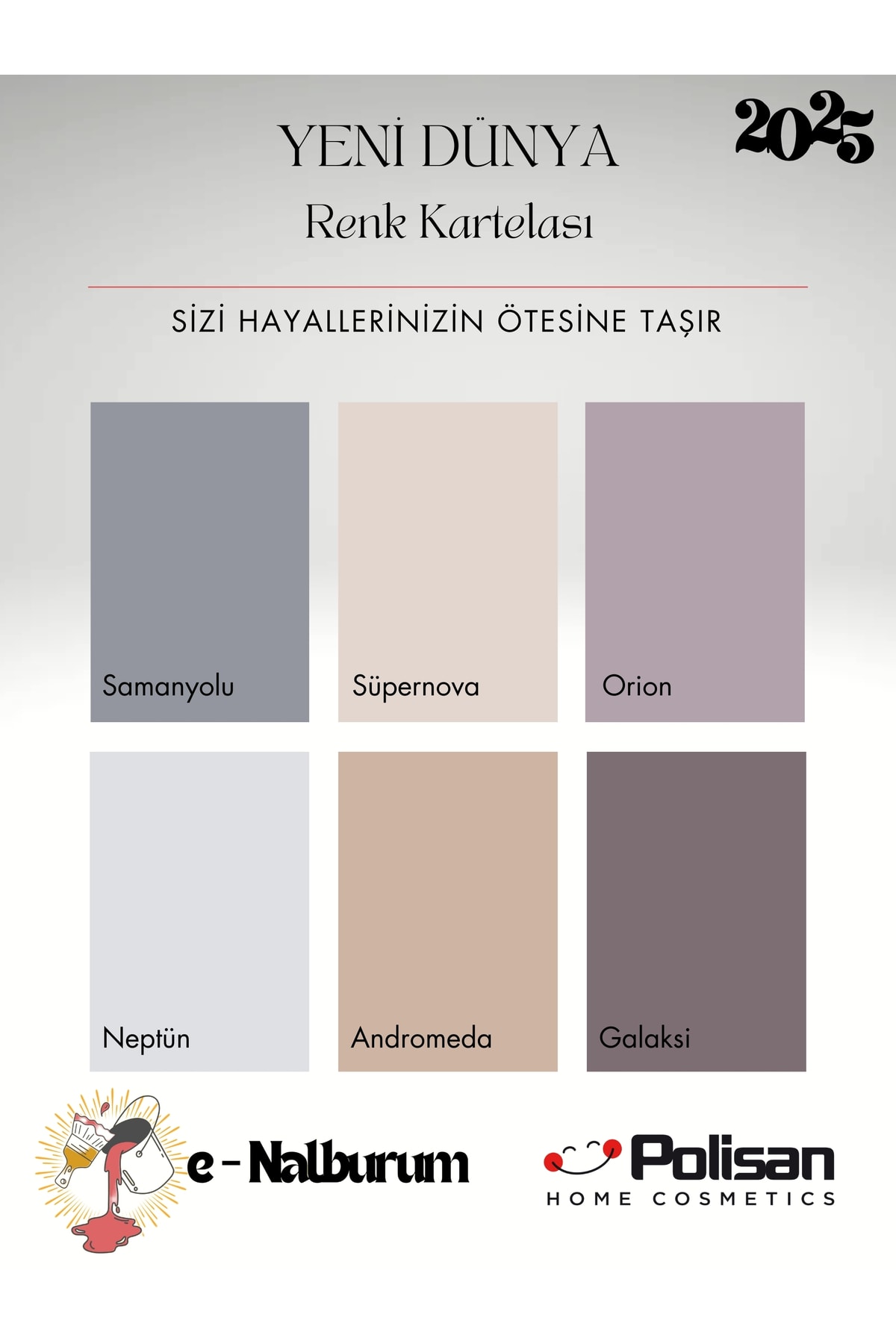 Elegans Silinebilir-Antibakteriyel-Kokusuz İçCepheBoyası 2.5lt- 2025 YENİ DÜNYA Renk Paleti