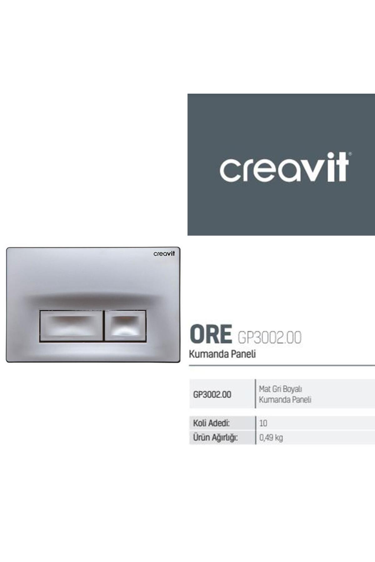 Gömme Rezervuar A. Klozet İçin+Ore Kumanda Paneli+Ara Musluk