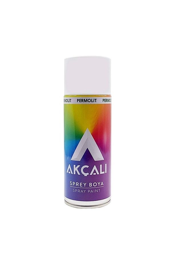 AKÇALI SPREY 326 BOYA 400 ML PARLAK SİYAH.