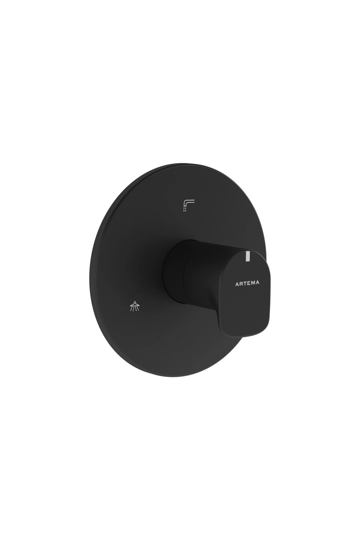 Artema Root Round A4269636 Yönlendiriciv-box Sıva Üstü Grubu, Mat Siyah
