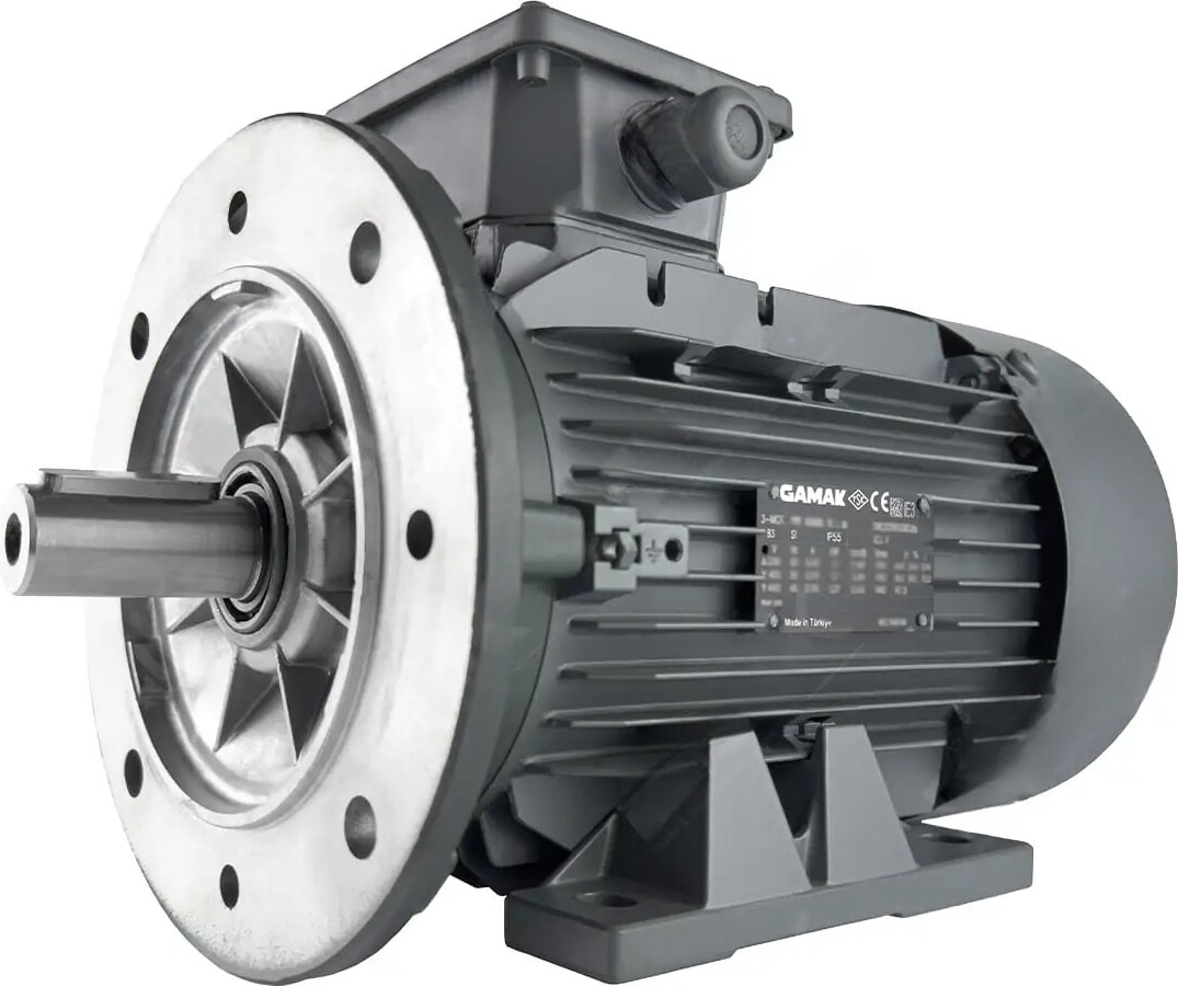 4 Kw, 1500 Devir, B35 Ayaklı Flanşlı