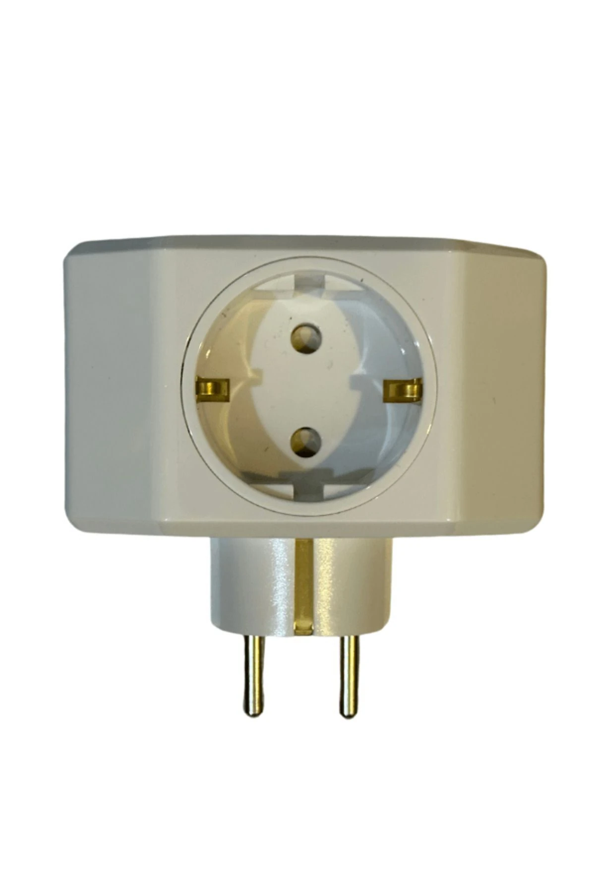 Viko Üçlü Topraklı Fiş Priz Yonca Plus Beyaz