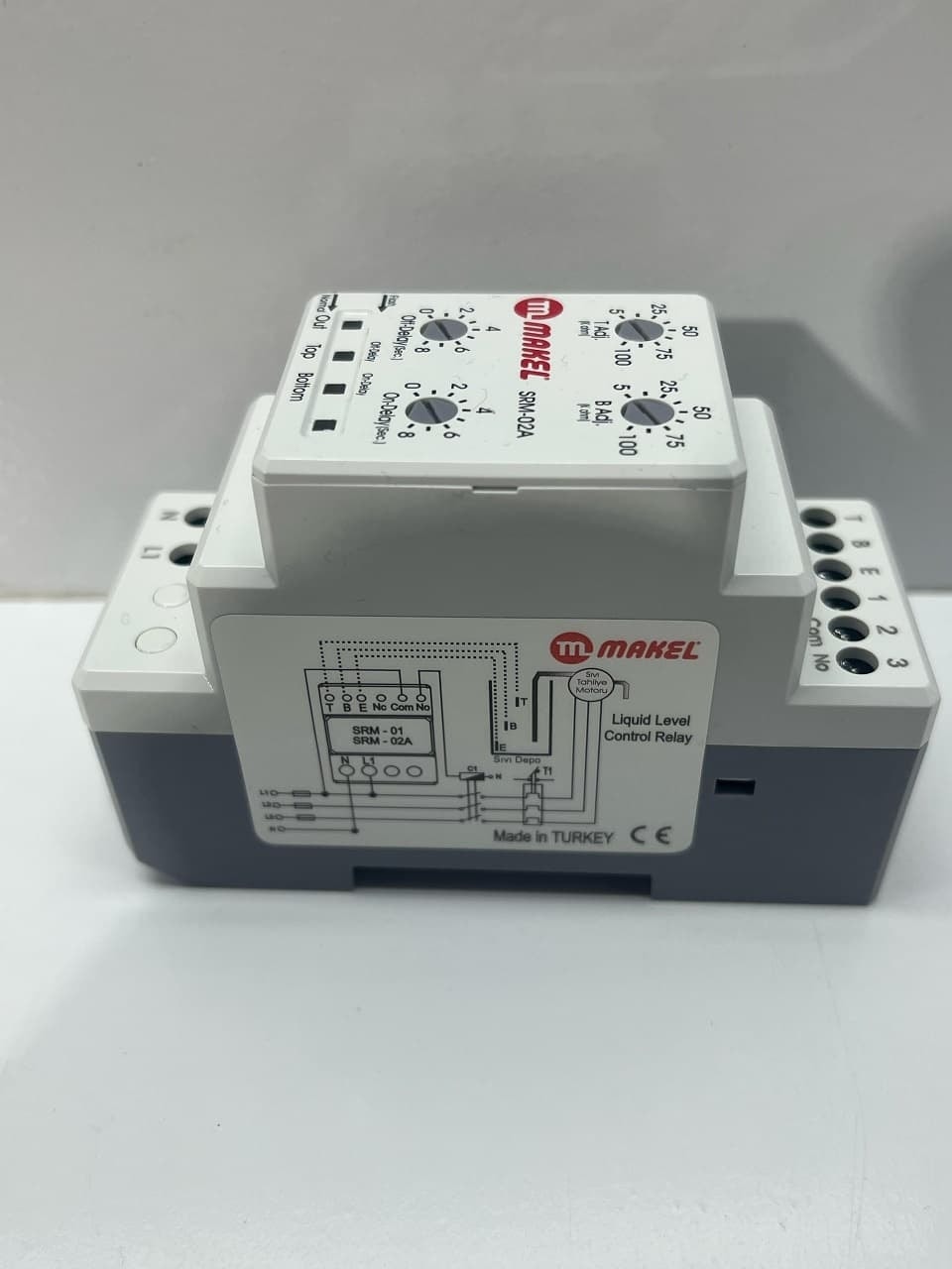 Sıvı Seviye Rolesi Ayarlı SRM-02A