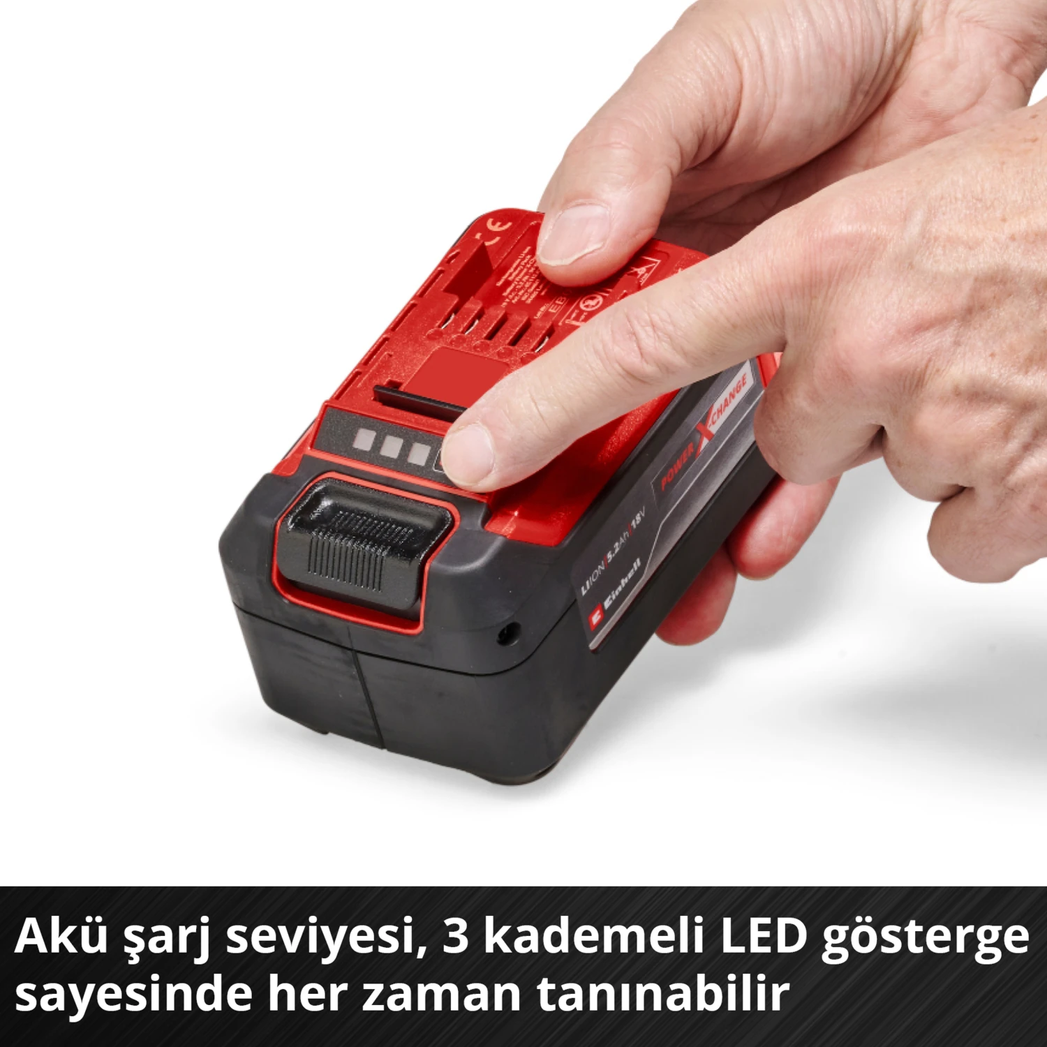5.2 Ah Plus Akü Power X-Change (Li-Ion Akü, 18 V, 5.2 Ah, Tüm Power X-Change cihazları ile uyumlu) - 4511437