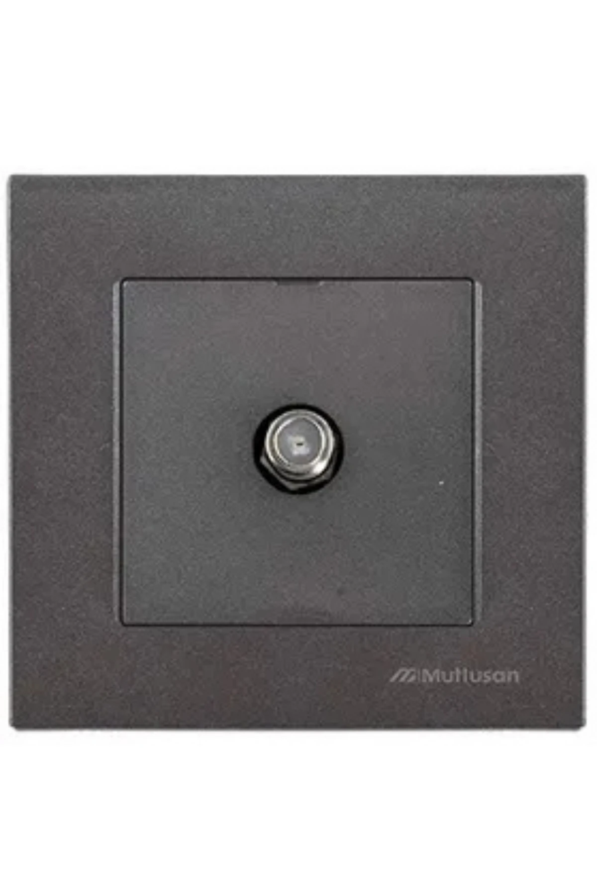 RİTA SAT PRİZİ F DİŞİ KONNEKTÖRLÜ BLİSTERLİ ANTRASİT