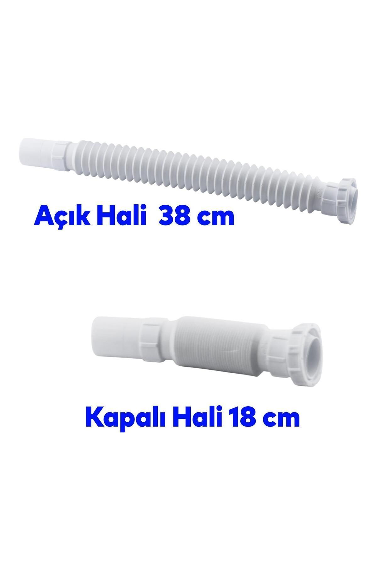 Sökülebilir Pis Su Giderli Tas'lı Çift Lavabo Gideri Evye Sifonu Körüklü Mutfak Banyo Borusu