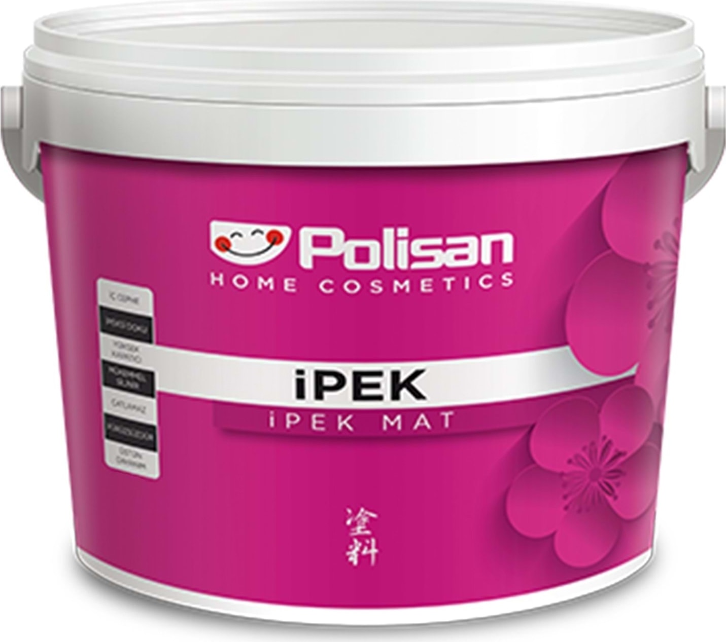 Ipek Mat Silikonlu Iç Cephe Boya - 4141-GIZEMLI Toprak Cİ-6504 - 2,5 Lt