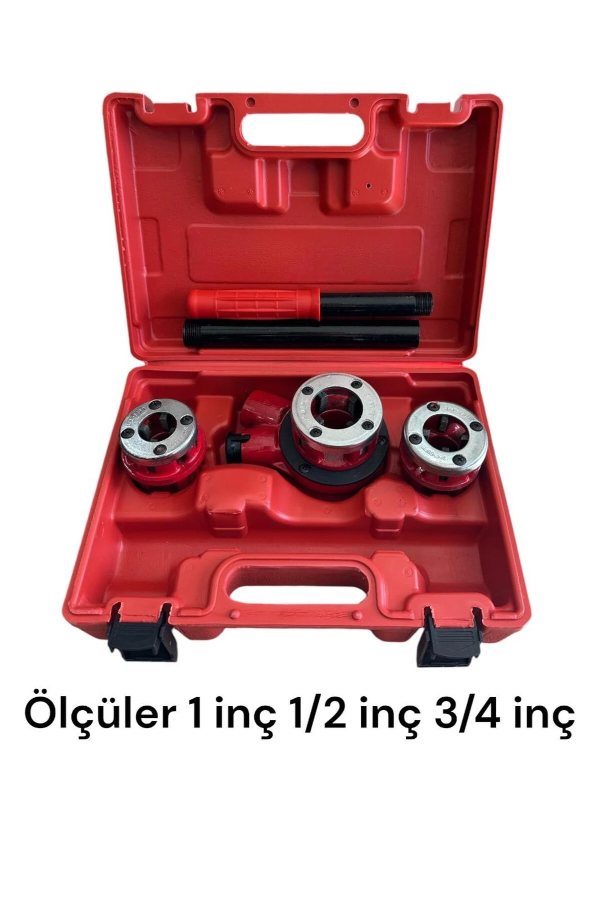 Metal Borular İçin Manuel Boru Pafta Diş Açma Paftası Diş Açma Pafta Takımı