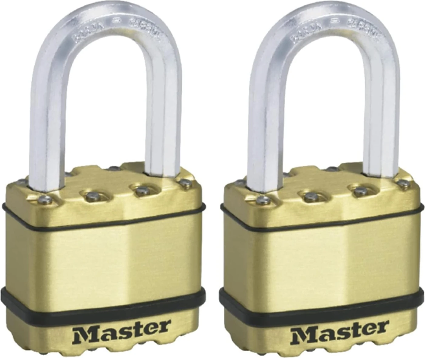 Ağır Hizmet Tipi Asma Kilit [lamine Çelik] [hava Koşullarına Dayanıklı] M5BEURTLF - Depolama Odaları, Garajlar Vb. Için Idealdir.