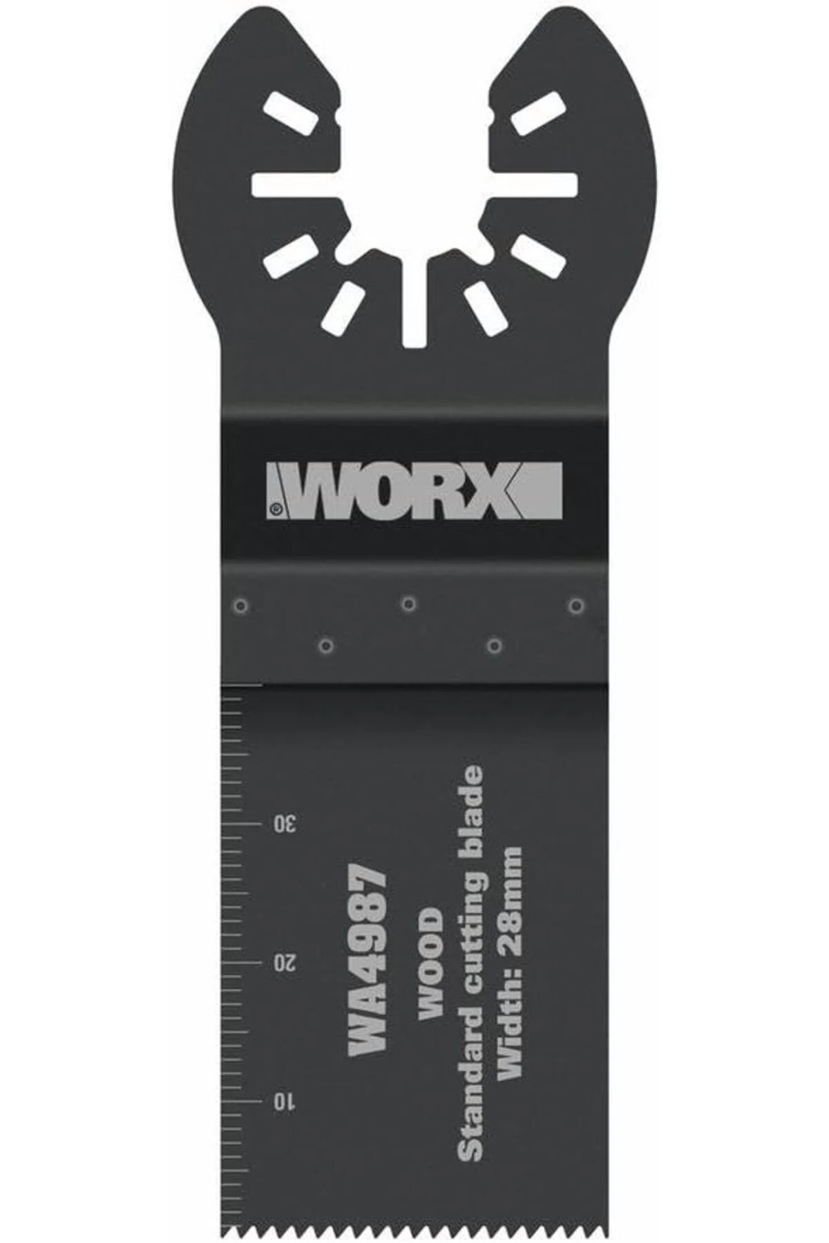 WA4987 Çok Amaçlı Raspalama Makinası İçin 28x40mm Ahşap, Fiberglas, PVC Kesme Bıçağı 1198781