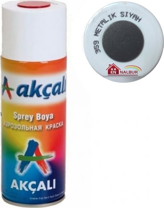 Sprey Boya 400 ml 359 Metalik Siyah