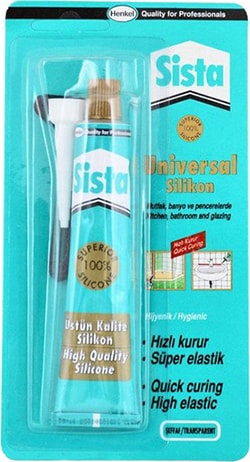 Henkel  Universal Silikon Tüp Şeffaf 50 gr