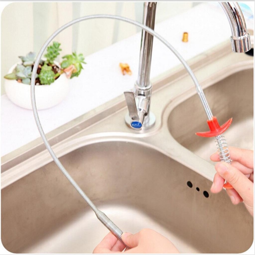Clamp Tıkalı Lavabo ve Gider Boruları Açma Aparatı Kıskaçlı